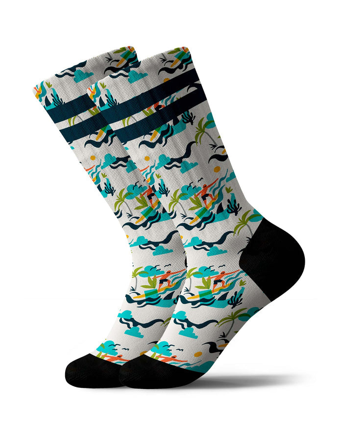 chaussettes sublimées island PULLIN