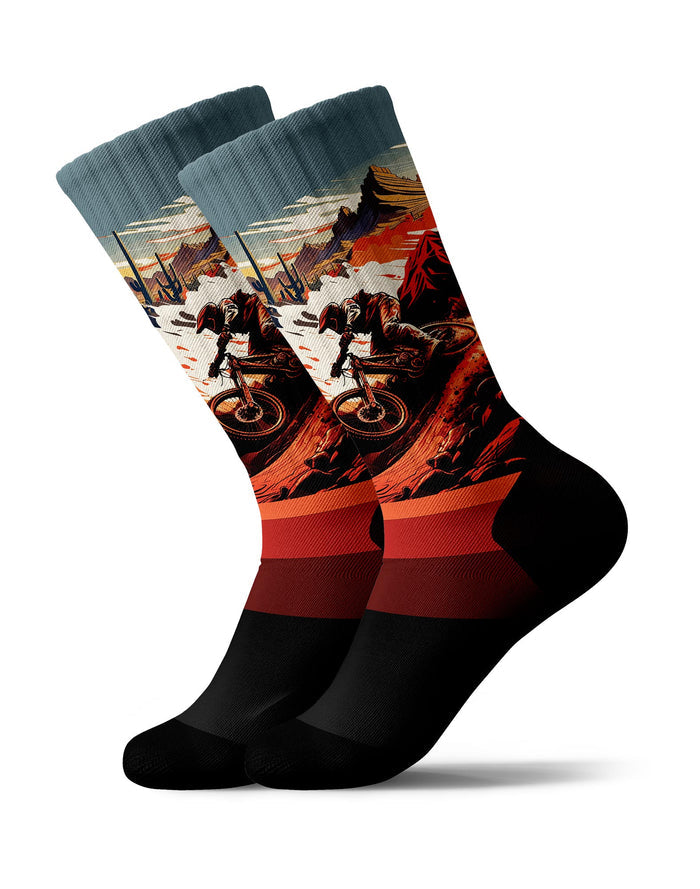 chaussettes sublimées longfaster PULLIN