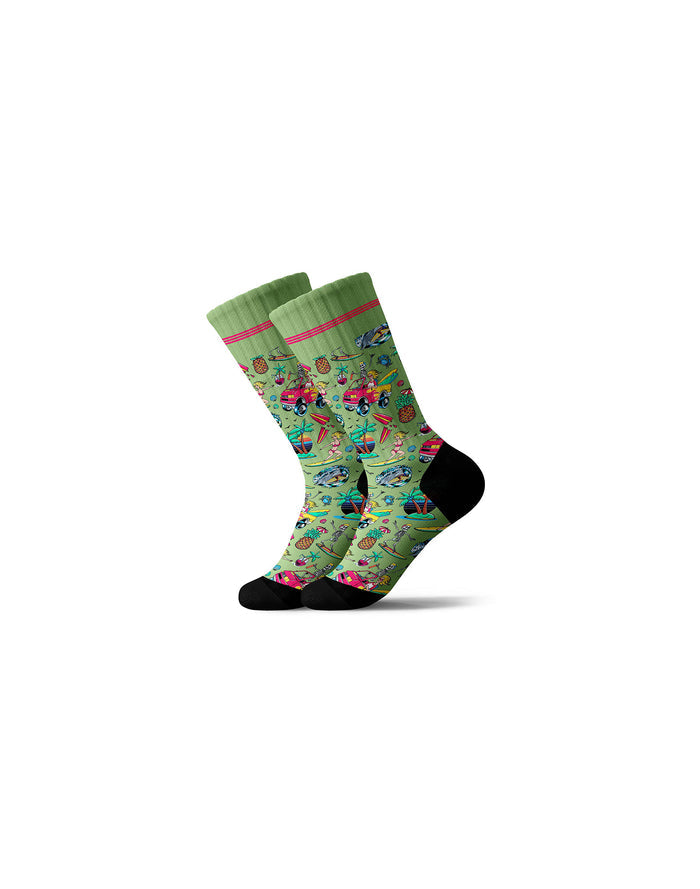 chaussettes sublimées longhuggy PULLIN