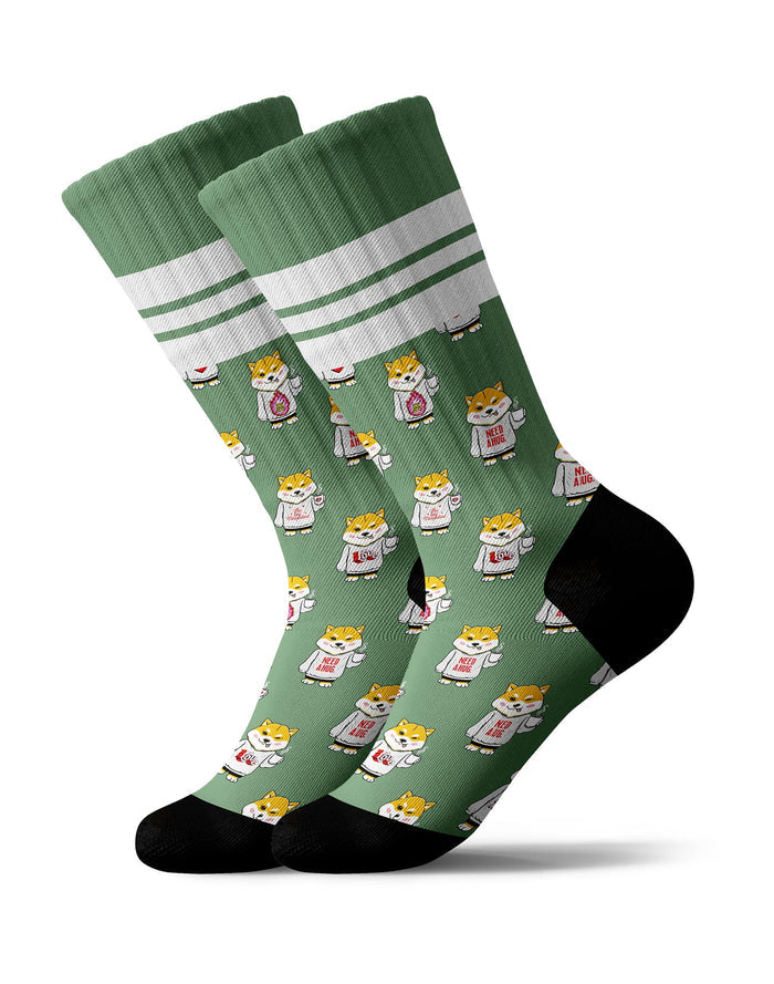 chaussettes sublimées longhuggy PULLIN