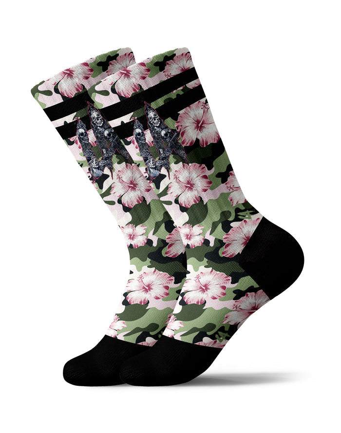 chaussettes sublimées losang PULLIN