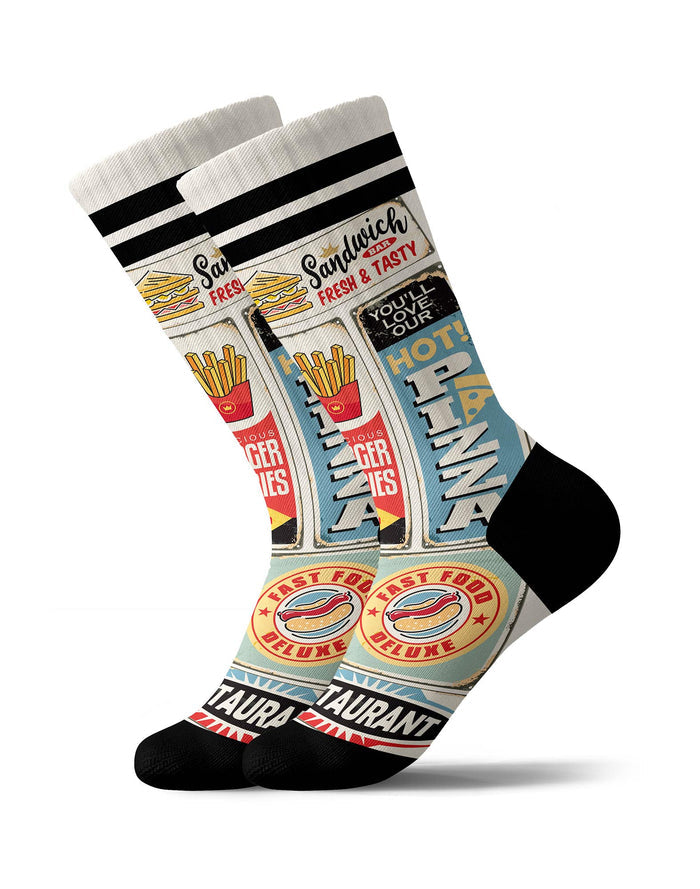 chaussettes sublimées menu PULLIN