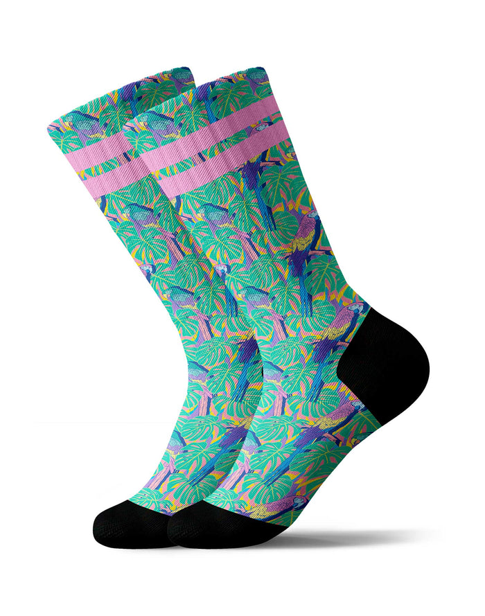 chaussettes sublimées miami80 PULLIN
