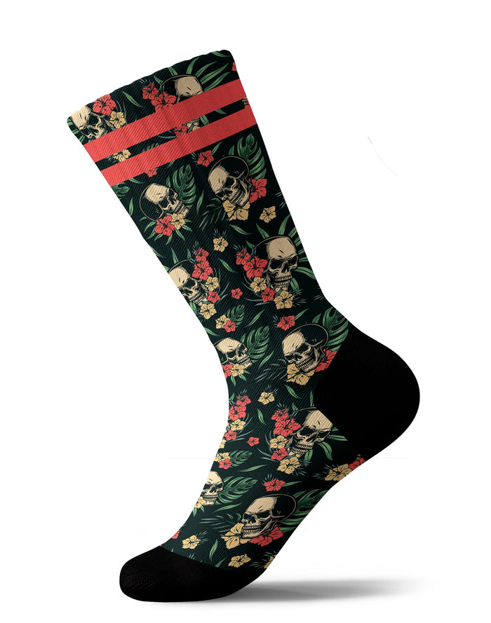 chaussettes sublimées monstera PULLIN