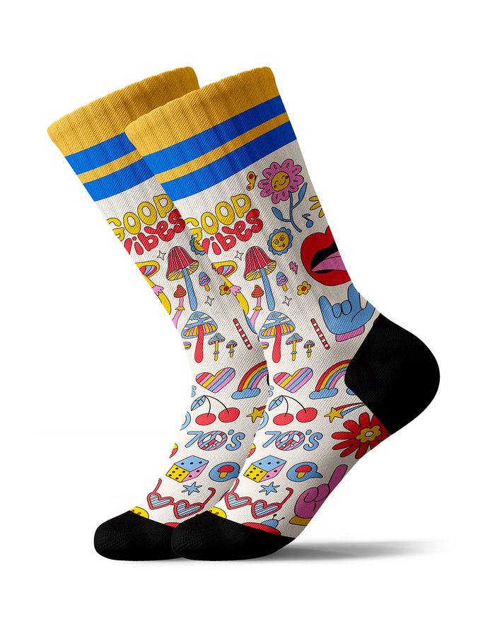 chaussettes sublimées peacelove PULLIN