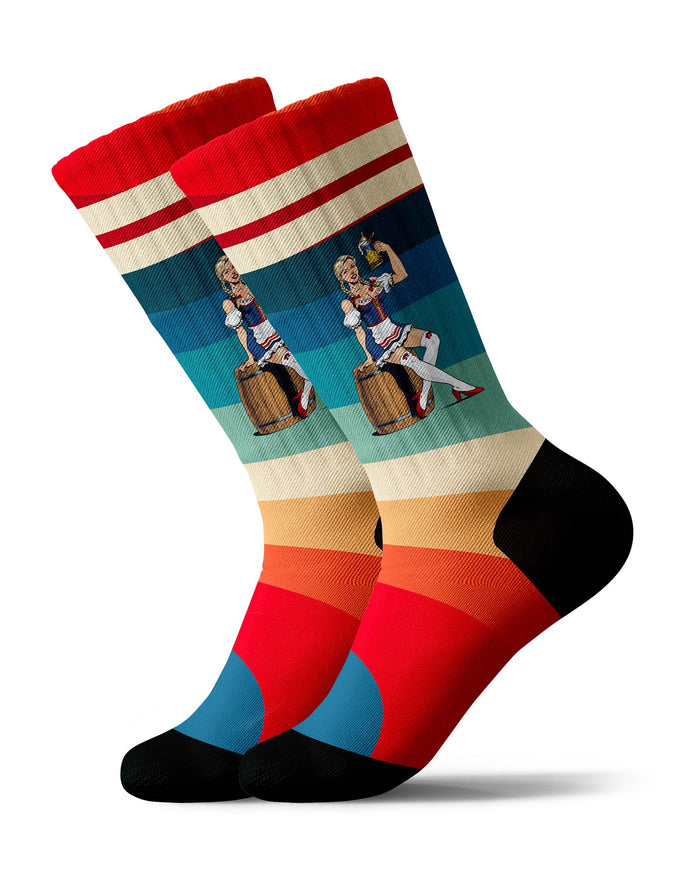 chaussettes sublimées peakyb PULLIN