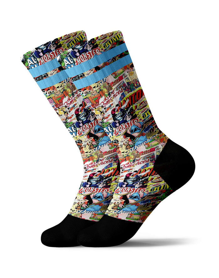 chaussettes sublimées presse PULLIN