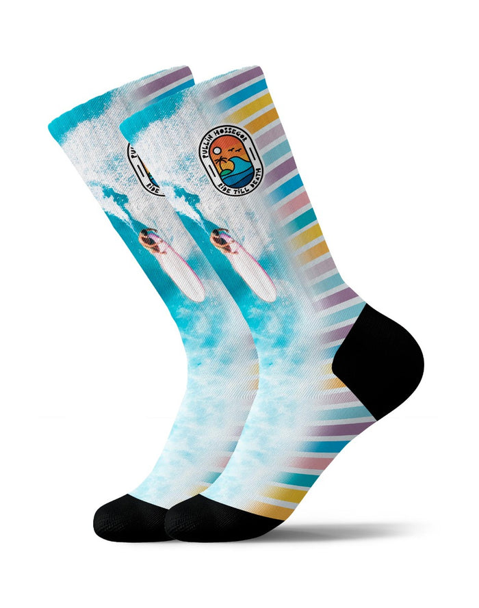 chaussettes sublimées ride PULLIN