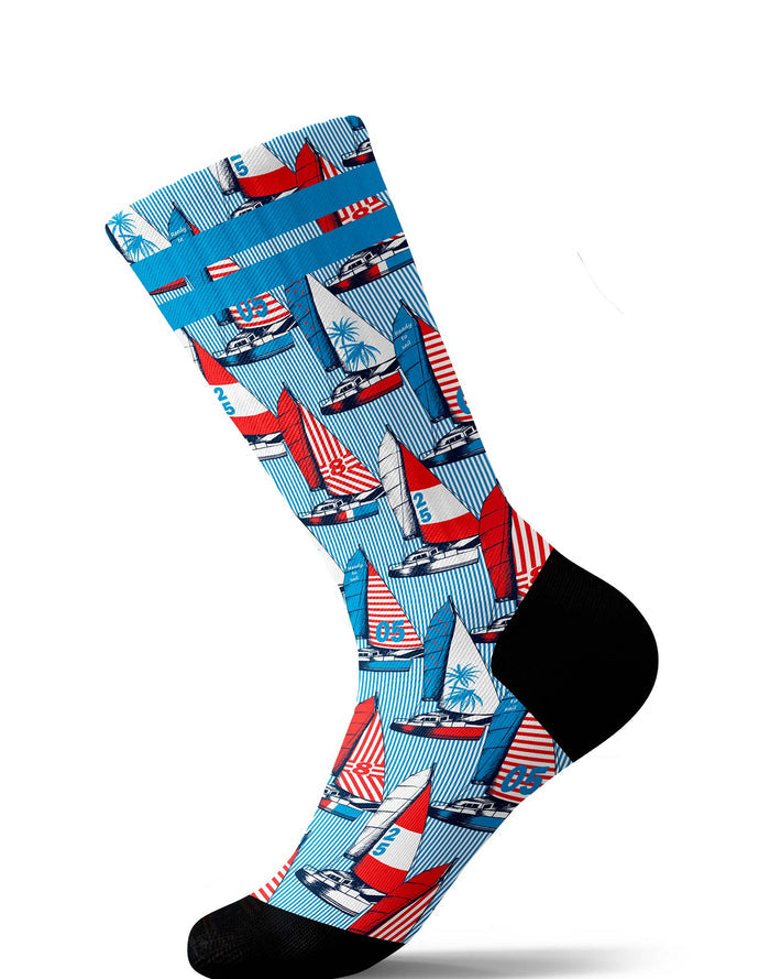 chaussettes sublimées sailing PULLIN