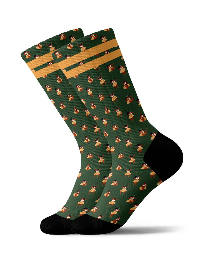 chaussettes sublimées shakal PULLIN