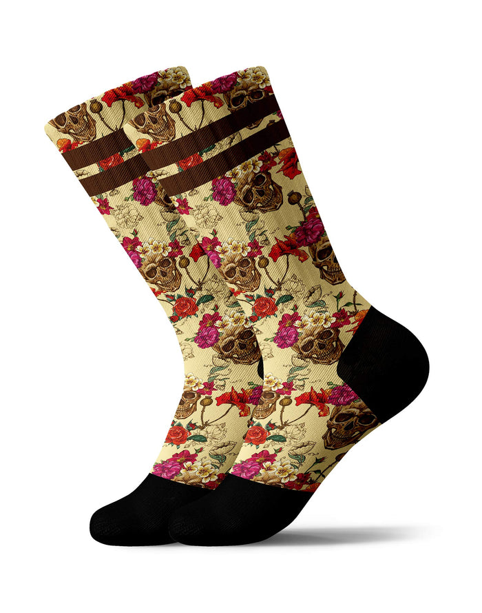 chaussettes sublimées skully PULLIN