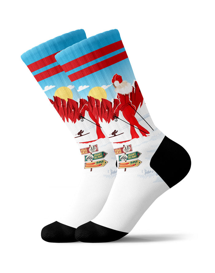 chaussettes sublimées sunset PULLIN