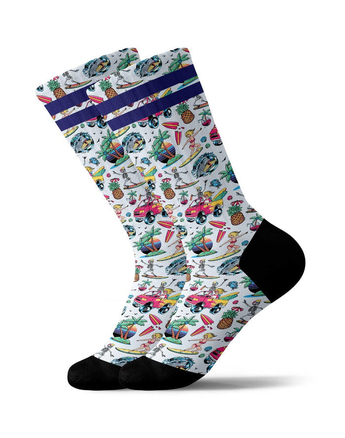chaussettes sublimées surfca PULLIN
