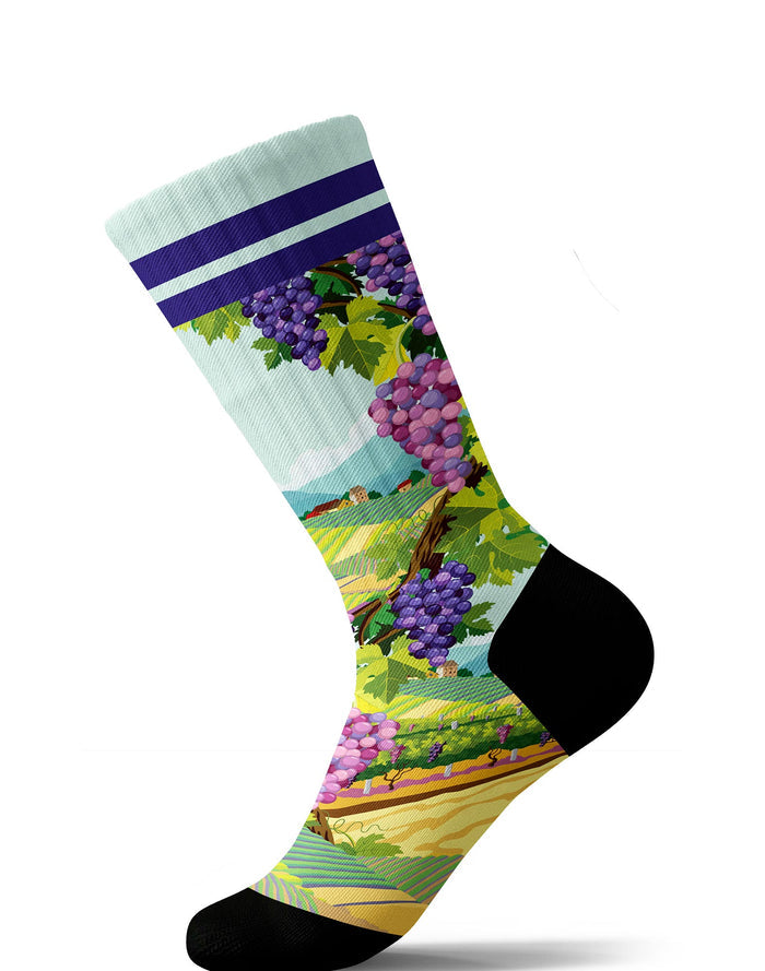 chaussettes sublimées vineyard PULLIN
