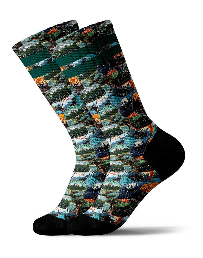 chaussettes sublimées yellowstone PULLIN