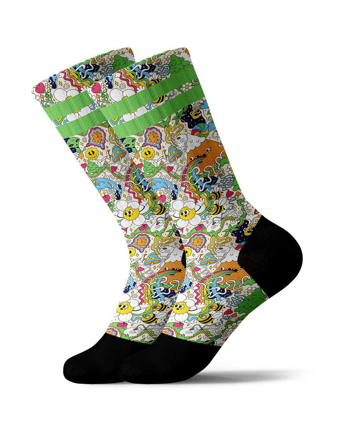 chaussettes sublimées yoopy PULLIN
