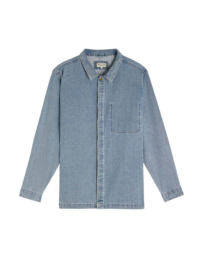 chemise mixte homme denimlight PULLIN en coton