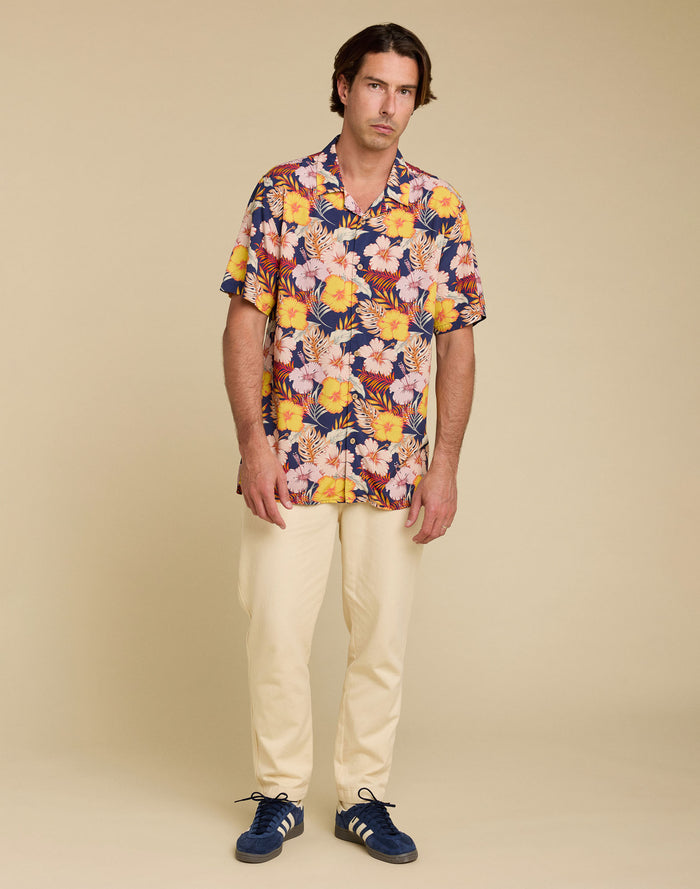 chemise hawaïenne kaiu PULLIN en viscose