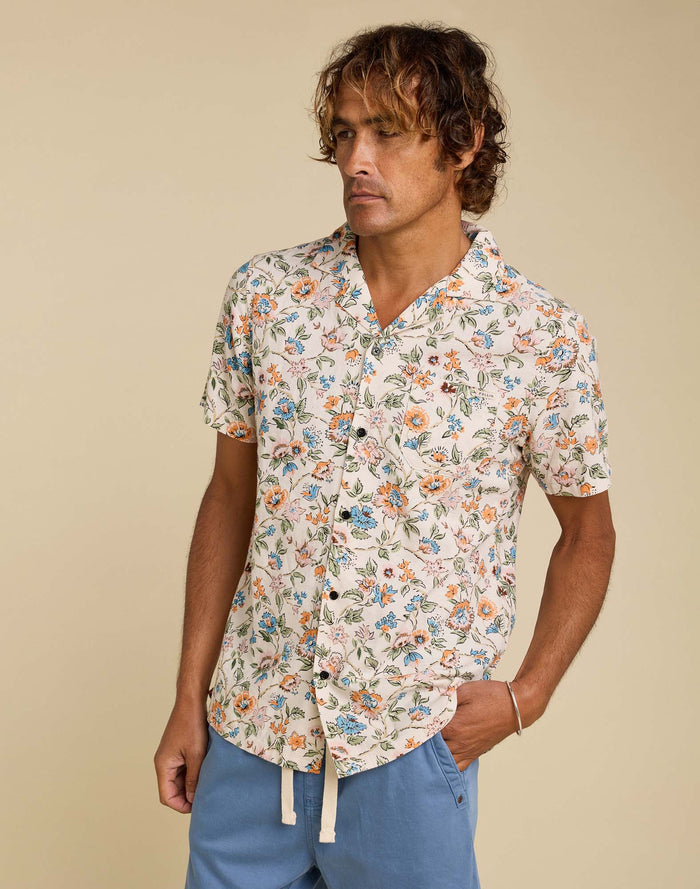 chemise hawaïenne linsantana PULLIN en coton