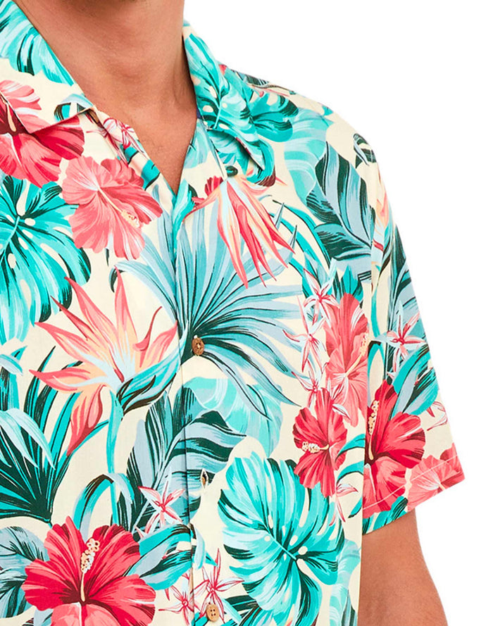 chemise hawaïenne redpalm PULLIN en viscose