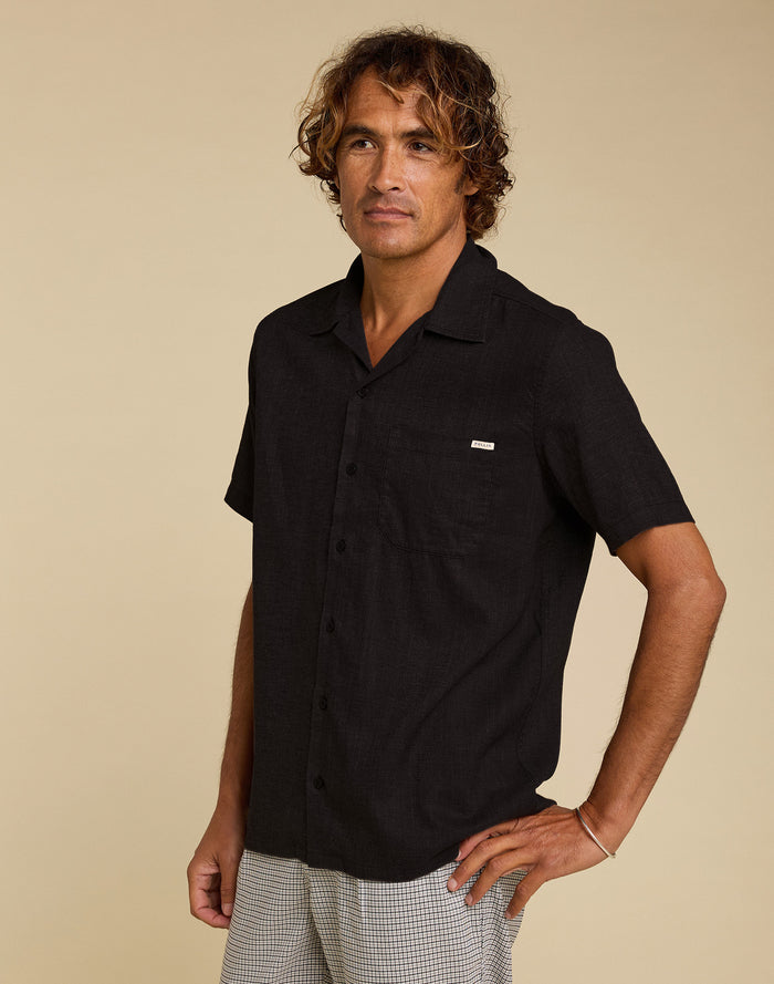 chemise hempblack PULLIN en hemp