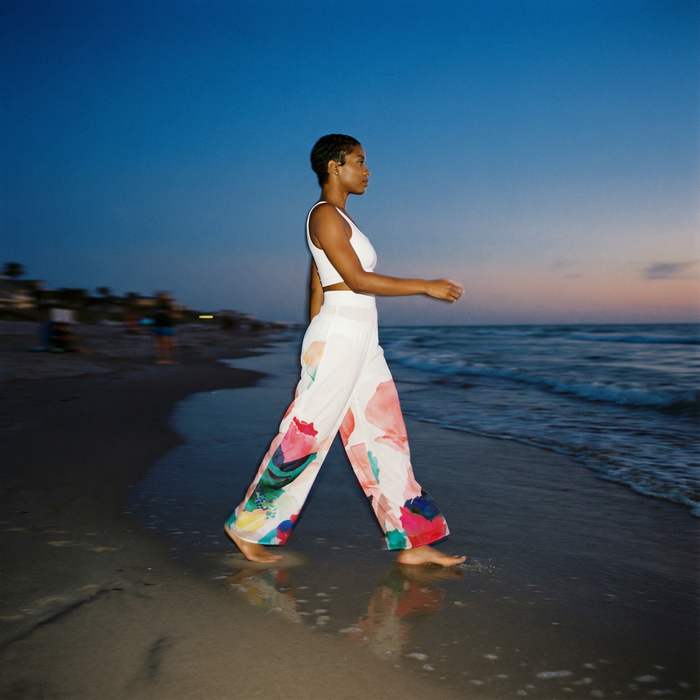 Chloe Beach Pant Bloom