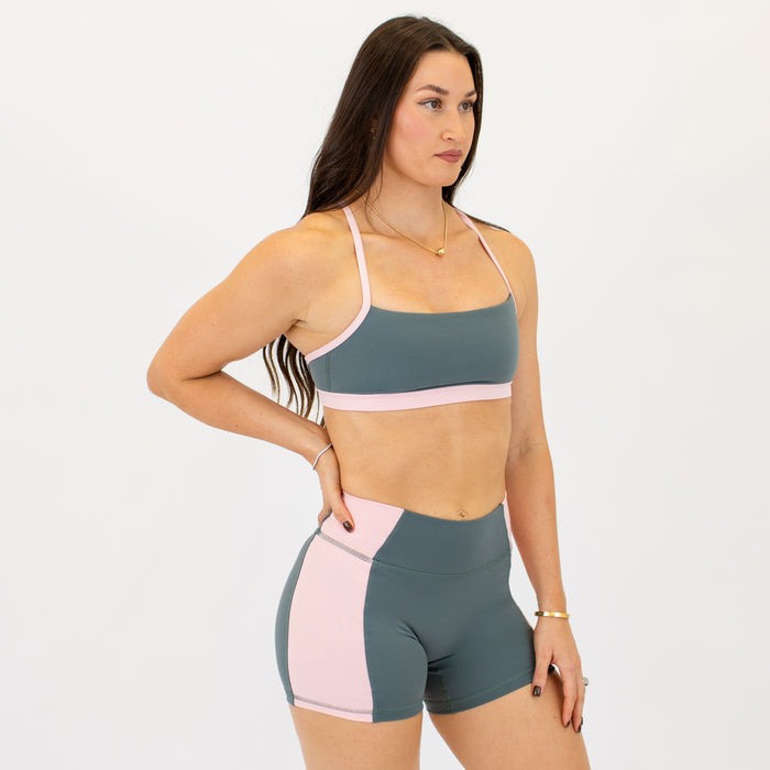 Balsam + Strawberry Cream Chloe Sports Bra - Light Support by FLEO - 4