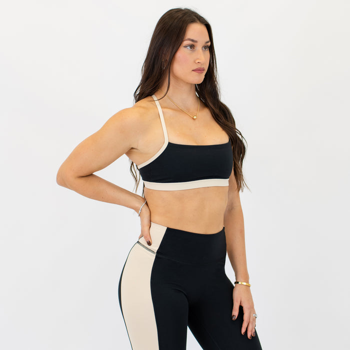 Black + Wood Ash Chloe Sports Bra - Light Support by FLEO - 4