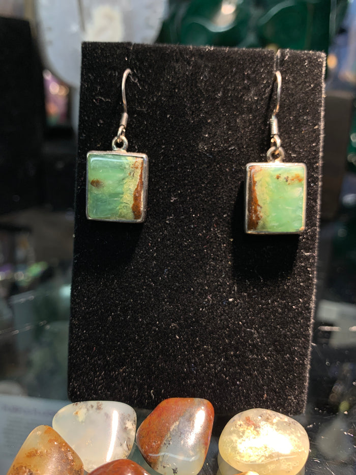 Chrysoprase Earrings