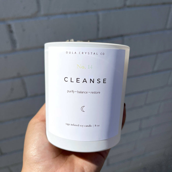 Cleanse | Sage Infused Candle | 8oz