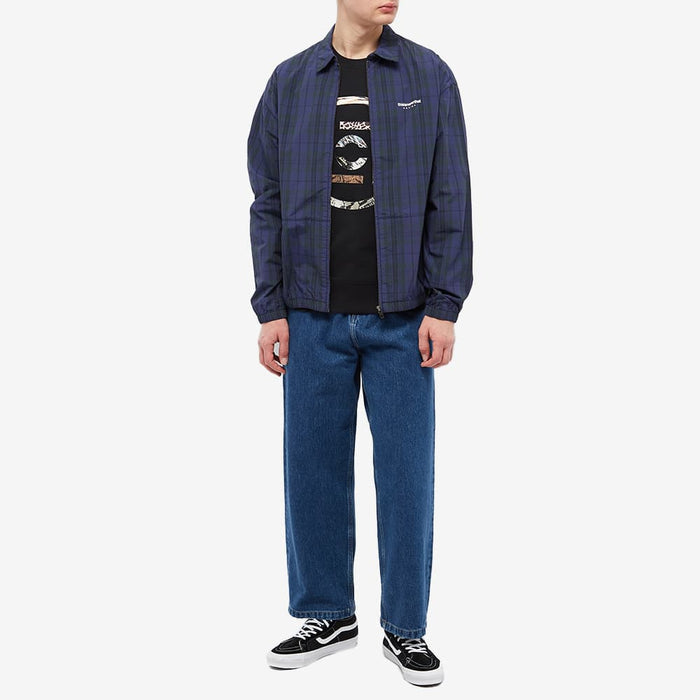CLOT LOGO FABRIC PATCH SWEATSHIRT - BLACK