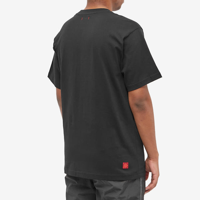 CLOT LOGO FABRIC PATCH TEE - BLACK