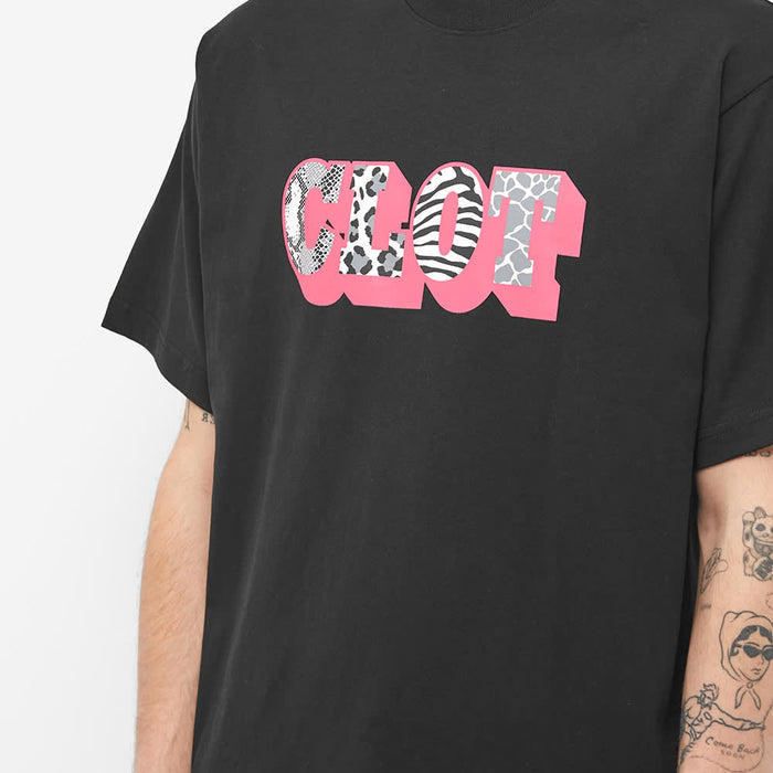 CLOT SHADOW LOGO TEE - BLACK