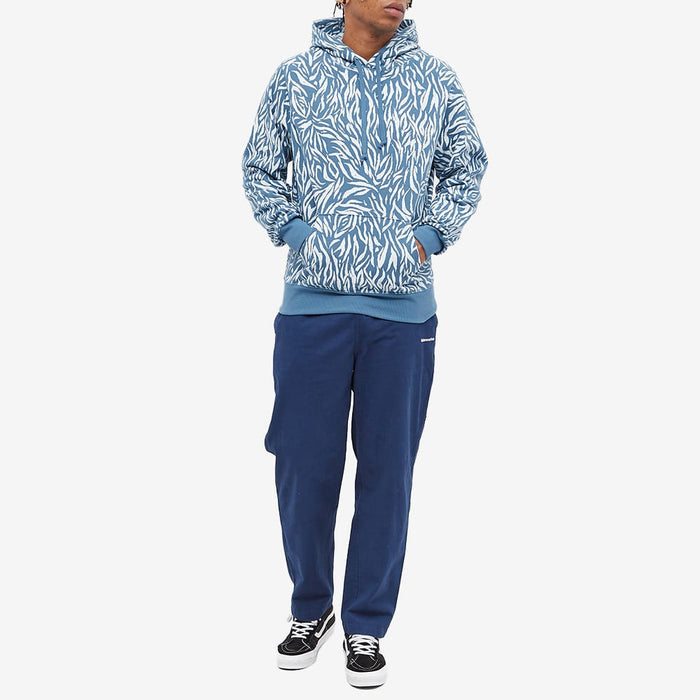 CLOT TIGER STRIPE HOODIE - NAVY