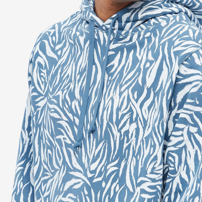 CLOT TIGER STRIPE HOODIE - NAVY