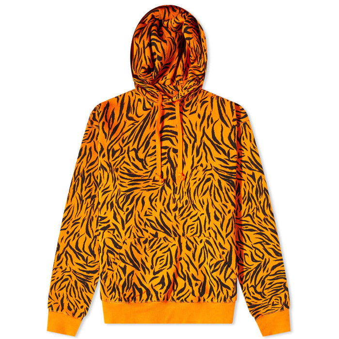 CLOT TIGER STRIPE HOODIE - ORANGE