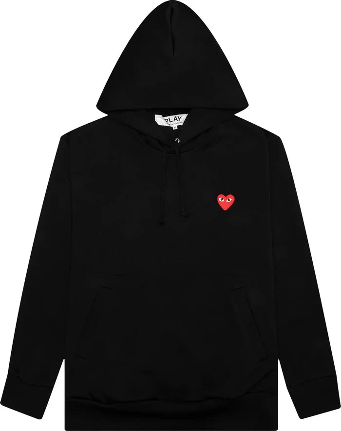 COMME DES GARCONS PLAY Hoodie - Black - AZ-T174-051-1