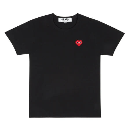 COMME DES GARCONS PLAY x the Artist Invader T-Shirt - Black - AZ-T322-051-1