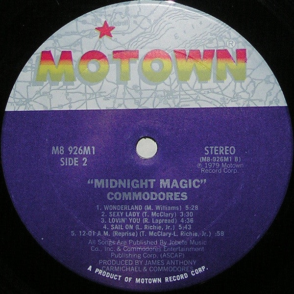 Commodores - Midnight Magic (LP) [US] 1st