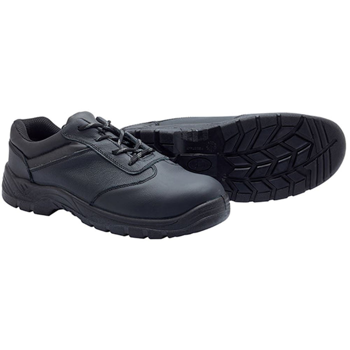 Contractor Composite Metal Free Water Resistant Smooth Leather Safety Shoe S3 SRC