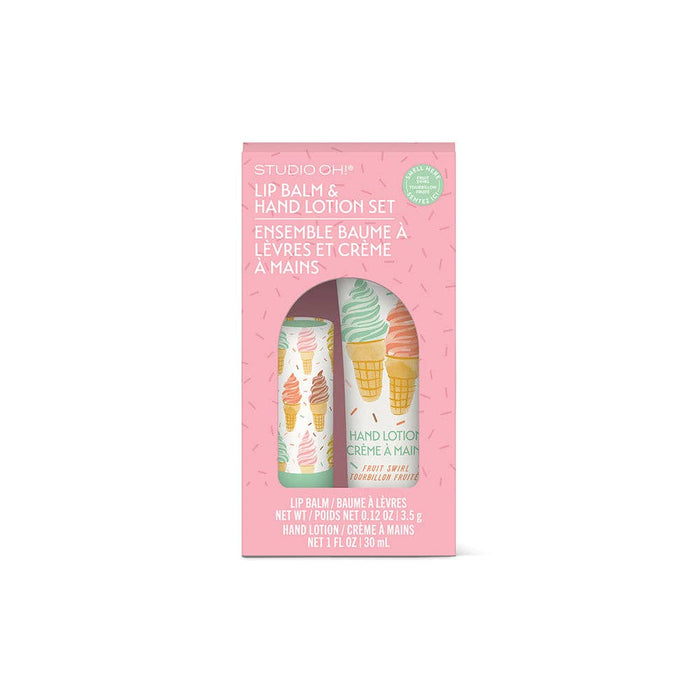 Cool & Creamy Lip Balm & Hand Lotion Set