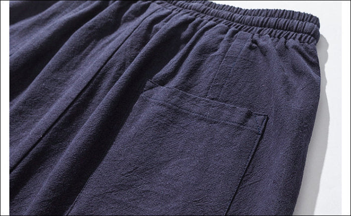 Cotton Linen Harem Pants