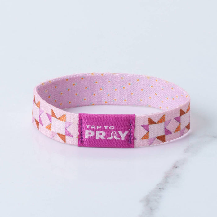 Covered by His Promises | Kingfolk Series Wristband | Tap To Pray™