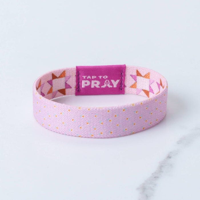 Covered by His Promises | Kingfolk Series Wristband | Tap To Pray™