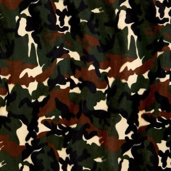 Cow Print Velboa Faux Fur - Fashion Fabrics LLC