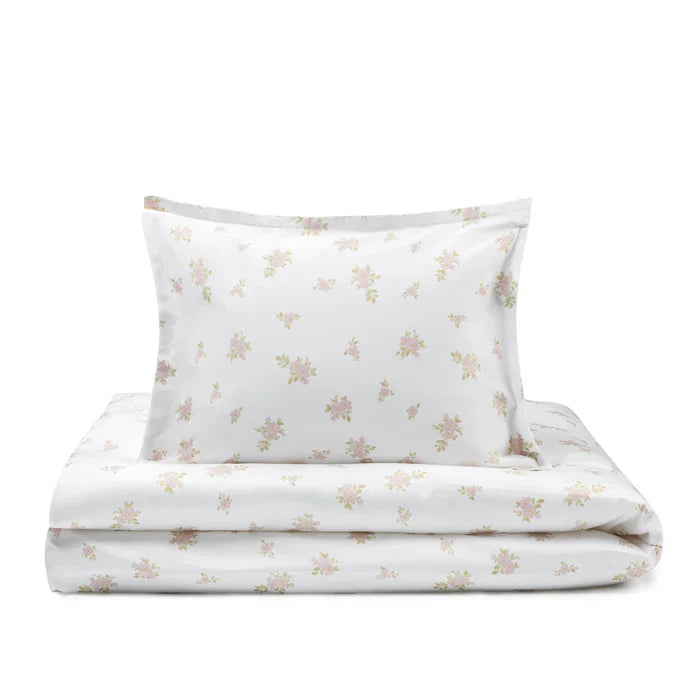 crib set jardin print pillow sheet and duvet cover - jardin