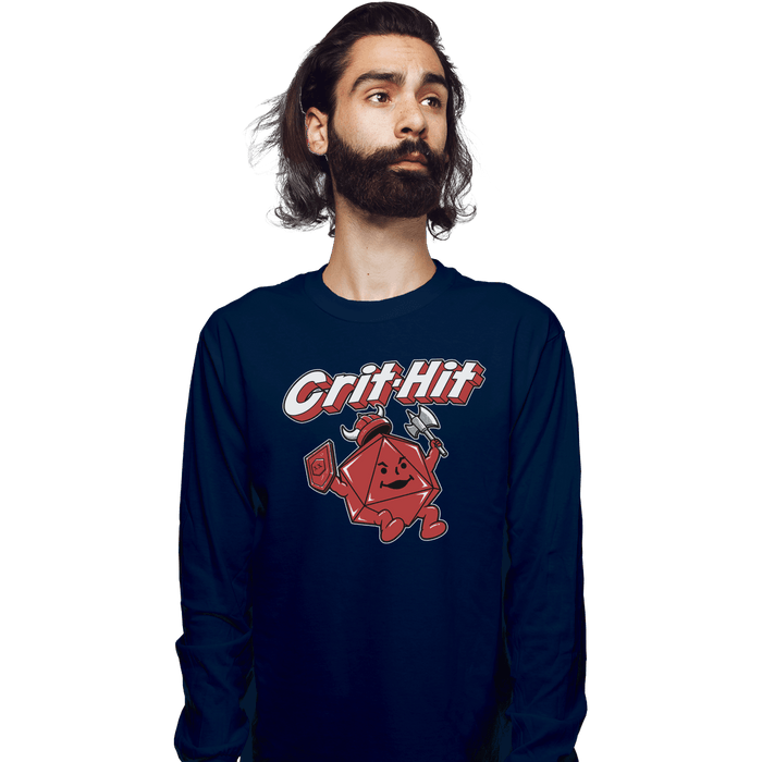 Long Sleeve Shirts, Unisex / Small / Navy