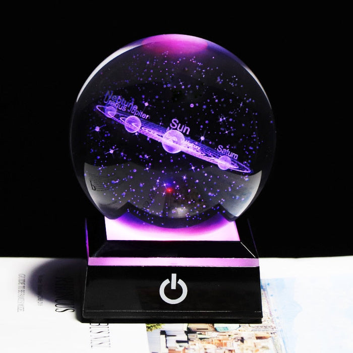Crystal Solar System Sphere