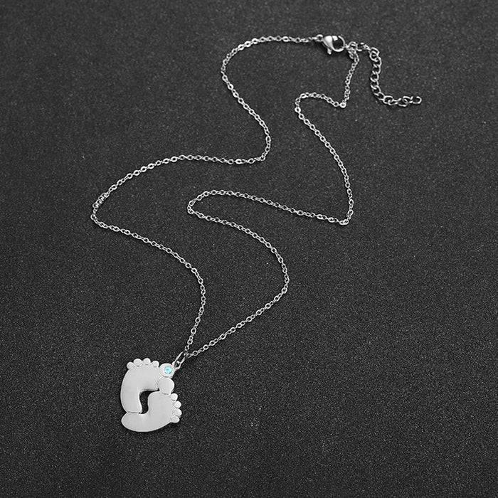 Custom Baby Feet Collar