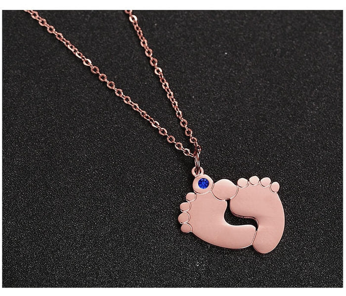 Custom Baby Feet Collar
